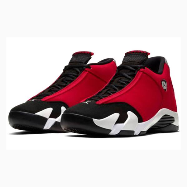 Nike Retro Toro Koripallokengät Miesten Air Jordan 14 Mustat Punainen | JD-627GT