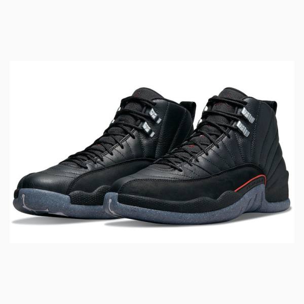 Nike Retro Utility Grind Koripallokengät Miesten Air Jordan 12 Mustat | JD-789BW
