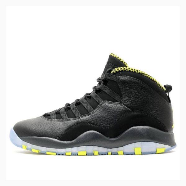 Nike Retro Venom Koripallokengät Miesten Air Jordan 10 Mustat Hopea | JD-087PG