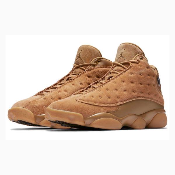 Nike Retro Wheat Koripallokengät Miesten Air Jordan 13 Ruskea | JD-428SX