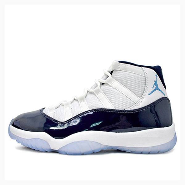Nike Retro Win Like 82 Koripallokengät Miesten Air Jordan 11 Valkoinen Laivastonsininen | JD-564VU