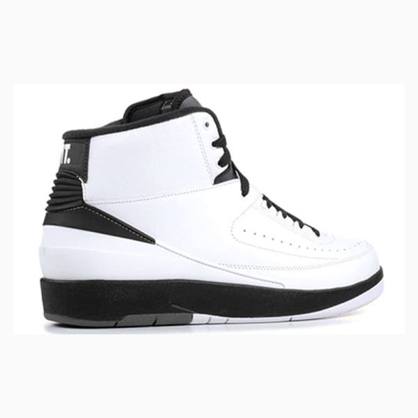 Nike Retro Wing It Koripallokengät Miesten Air Jordan 2 Valkoinen Mustat | JD-872YM