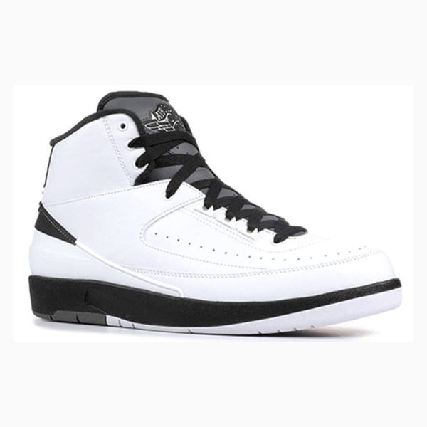 Nike Retro Wing It Koripallokengät Miesten Air Jordan 2 Valkoinen Mustat | JD-872YM
