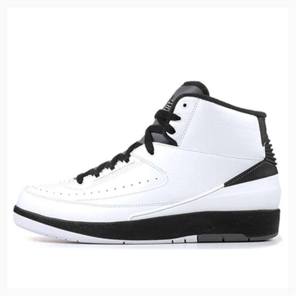 Nike Retro Wing It Koripallokengät Miesten Air Jordan 2 Valkoinen Mustat | JD-872YM