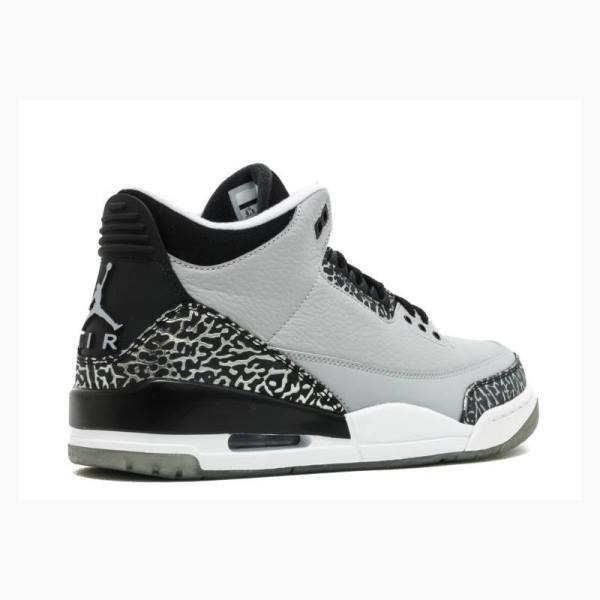 Nike Retro Wolf Koripallokengät Miesten Air Jordan 3 Harmaat | JD-560UI