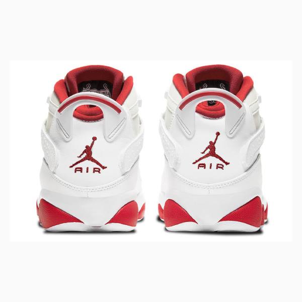 Nike Rings Hare Six Champions Koripallokengät Miesten Air Jordan 6 Valkoinen Punainen | JD-523NE
