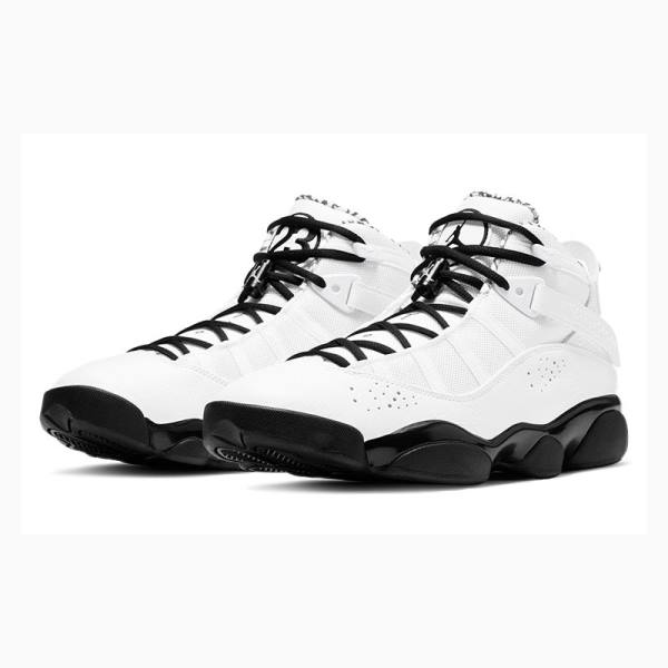 Nike Rings Motorsport (2021) Koripallokengät Miesten Air Jordan 6 Valkoinen Mustat | JD-852TV