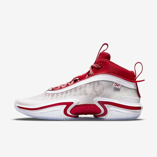 Nike SE Kia Global Game Miesten Air Jordan 36 Valkoinen Punainen Valkoinen | NK094IRP
