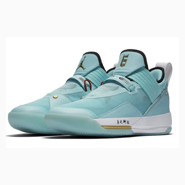 Nike SE PF Guo Ailun Koripallokengät Miesten Air Jordan 33 Vihreä | JD-721HX