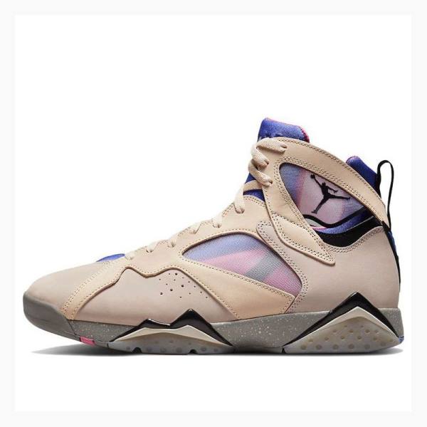 Nike SE Sapphire Koripallokengät Miesten Air Jordan 7 Khaki Sininen | JD-861VB