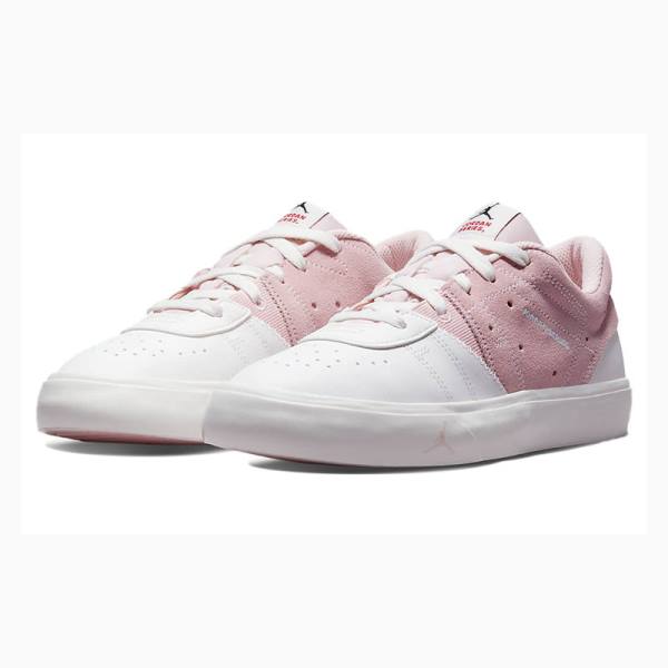Nike Series ES Atmosphere Tennarit Naisten Air Jordan Valkoinen Pinkki | JD-186RM