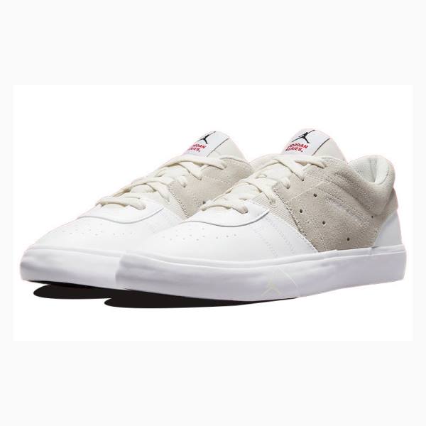 Nike Series ES White Sail Tennarit Miesten Air Jordan Valkoinen Khaki | JD-356JH