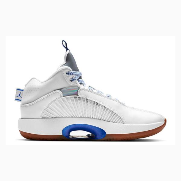 Nike Sisterhood' Koripallokengät Miesten Air Jordan 35 Valkoinen Sininen | JD-392KD