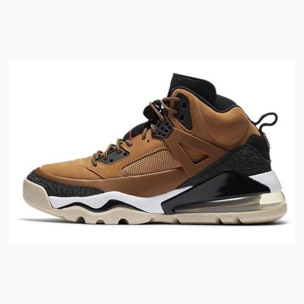 Nike Spizike 270 Boot Wheat Koripallokengät Miesten Air Jordan Mustat Ruskea | JD-623AC