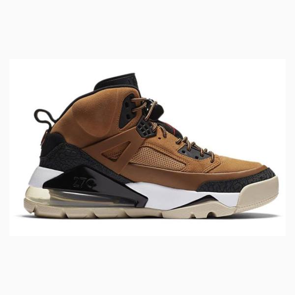 Nike Spizike 270 Boot Wheat Koripallokengät Miesten Air Jordan Mustat Ruskea | JD-623AC