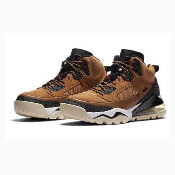 Nike Spizike 270 Boot Wheat Koripallokengät Miesten Air Jordan Mustat Ruskea | JD-623AC