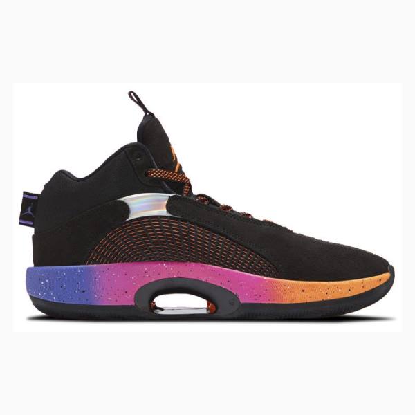 Nike Sunset Koripallokengät Miesten Air Jordan 35 Mustat Oranssi | JD-172VS