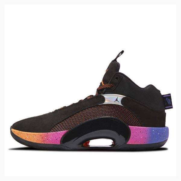 Nike Sunset Koripallokengät Miesten Air Jordan 35 Mustat Oranssi | JD-172VS