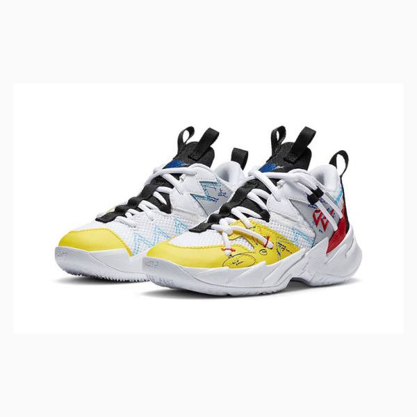 Nike Why Not Zer03 SE 3 BP Koripallokengät Naisten Air Jordan Mustat Punainen Keltainen | JD-304AB