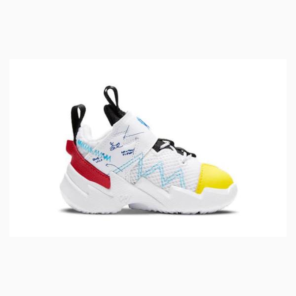 Nike Why Not Zer03 SE 3 TD Koripallokengät Naisten Air Jordan Valkoinen Punainen Keltainen | JD-038CP