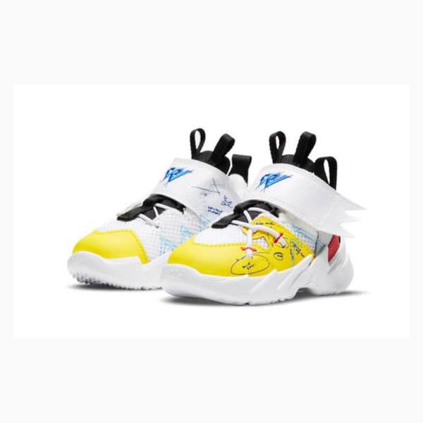 Nike Why Not Zer03 SE 3 TD Koripallokengät Naisten Air Jordan Valkoinen Punainen Keltainen | JD-038CP