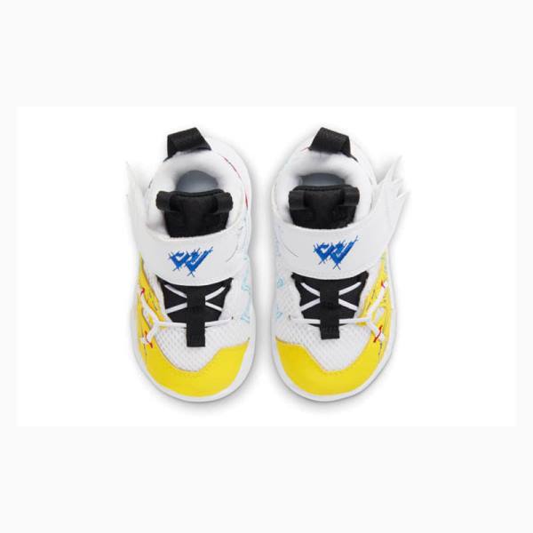 Nike Why Not Zer03 SE 3 TD Koripallokengät Naisten Air Jordan Valkoinen Punainen Keltainen | JD-038CP