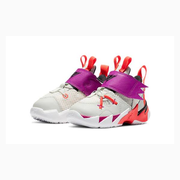 Nike Why Not Zer03 SE 3 TD Koripallokengät Naisten Air Jordan Harmaat Violetit Punainen | JD-534PZ