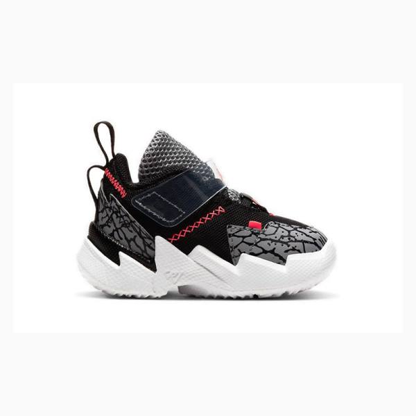 Nike Why Not Zer03 TD Koripallokengät Naisten Air Jordan Mustat Harmaat Punainen | JD-324LH