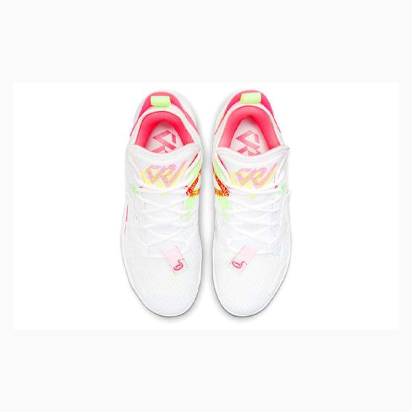 Nike Why Not Zer0.4 PF 4 Koripallokengät Miesten Air Jordan Valkoinen Pinkki Beige | JD-138GR
