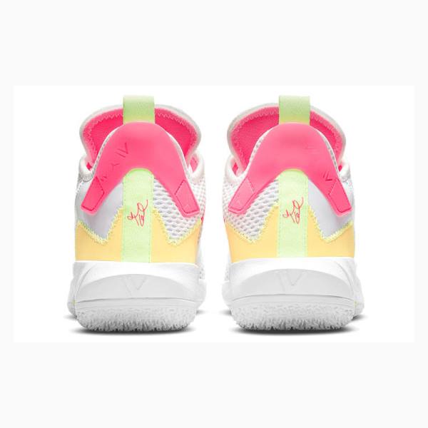 Nike Why Not Zer0.4 PF 4 Koripallokengät Miesten Air Jordan Valkoinen Pinkki Beige | JD-138GR