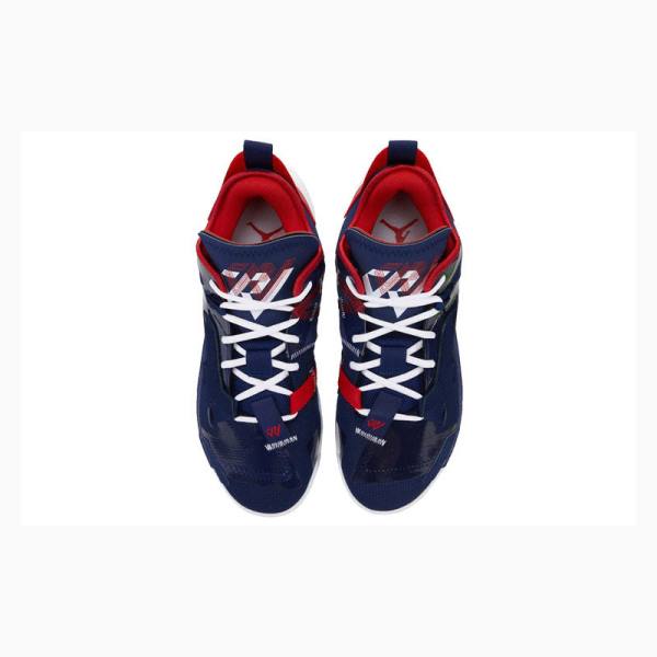 Nike Why Not Zer0.4 PF Void Koripallokengät Miesten Air Jordan Sininen Punainen | JD-729QU
