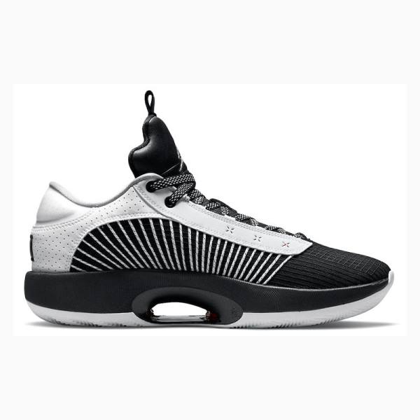 Nike XXXV Low Tennarit Miesten Air Jordan 35 Mustat Valkoinen Punainen | JD-213GW