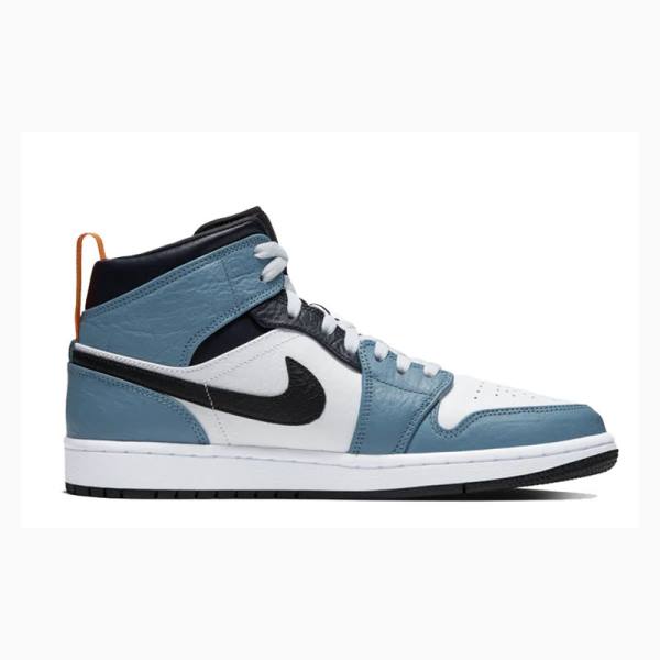 Nike X Facetasm Mid Fearless Koripallokengät Miesten Air Jordan 1 Sininen Mustat | JD-573UJ