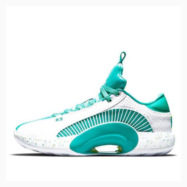 Nike X Guo Ailun Low PF Jade Tennarit Miesten Air Jordan 35 Vihreä | JD-250PT