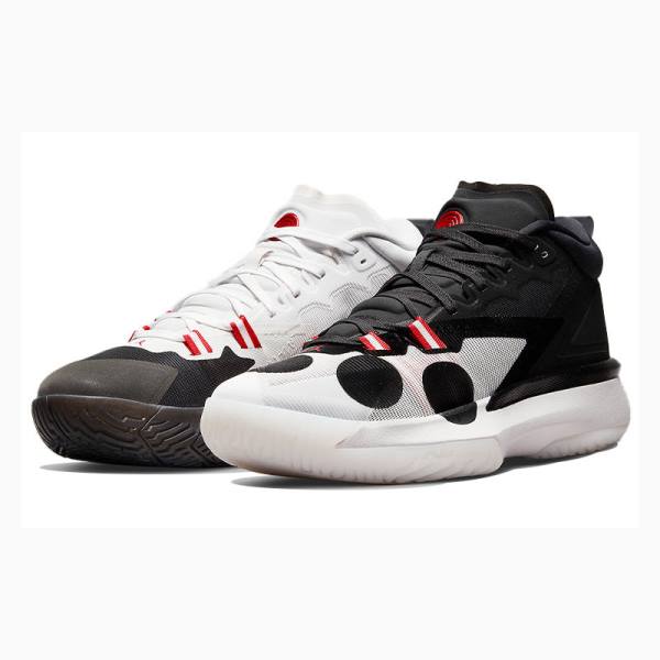 Nike X Naruto Zion 1 SP PF Koripallokengät Miesten Air Jordan Valkoinen Mustat | JD-685SE