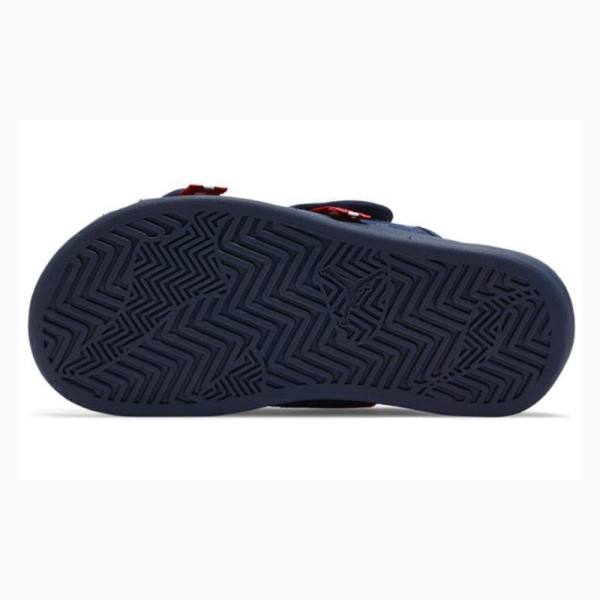 Nike X PSG LS Sandaalit Miesten Air Jordan Sininen Punainen | JD-743DR