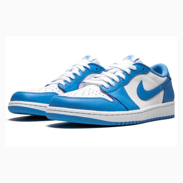 Nike X SB Skateboard Low QS UNC UNC Tennarit Miesten Air Jordan 1 Sininen | JD-596AP