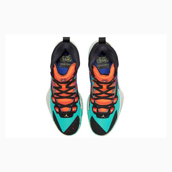 Nike Zion 1 PF Hyper Jade Koripallokengät Miesten Air Jordan Oranssi Vihreä | JD-290RI