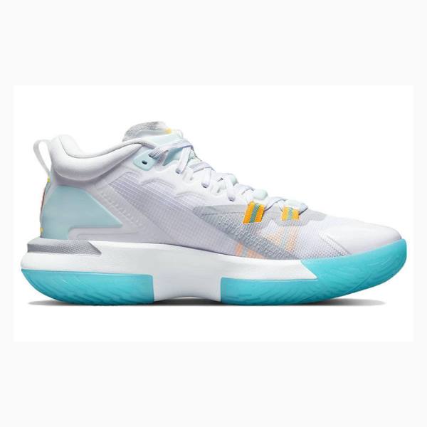 Nike Zion 1 PF Koripallokengät Miesten Air Jordan Valkoinen Sininen | JD-039WG