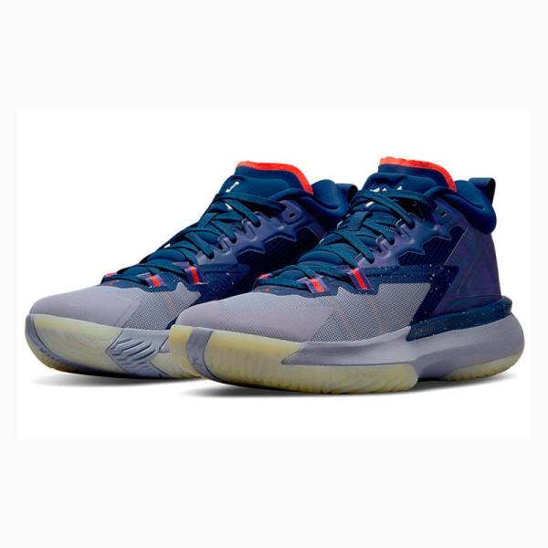 Nike Zion 1 PF ZNA Koripallokengät Miesten Air Jordan Sininen Violetit | JD-856GA