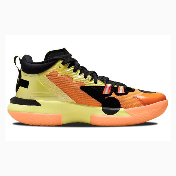 Nike Zion 1 SP X Naruto Kyuubi Koripallokengät Miesten Air Jordan Oranssi Keltainen | JD-140AP