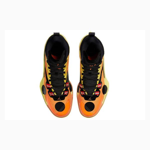 Nike Zion 1 SP X Naruto Kyuubi Koripallokengät Miesten Air Jordan Oranssi Keltainen | JD-140AP