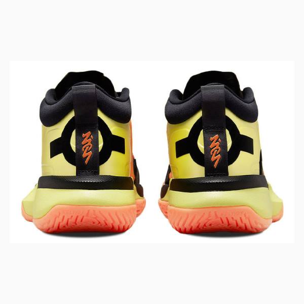 Nike Zion 1 SP X Naruto Kyuubi Koripallokengät Miesten Air Jordan Oranssi Keltainen | JD-140AP