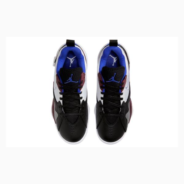 Nike Zoom 92 Koripallokengät Naisten Air Jordan Mustat Valkoinen Sininen | JD-652LJ