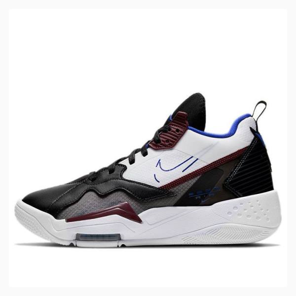 Nike Zoom 92 Koripallokengät Naisten Air Jordan Mustat Valkoinen Sininen | JD-652LJ