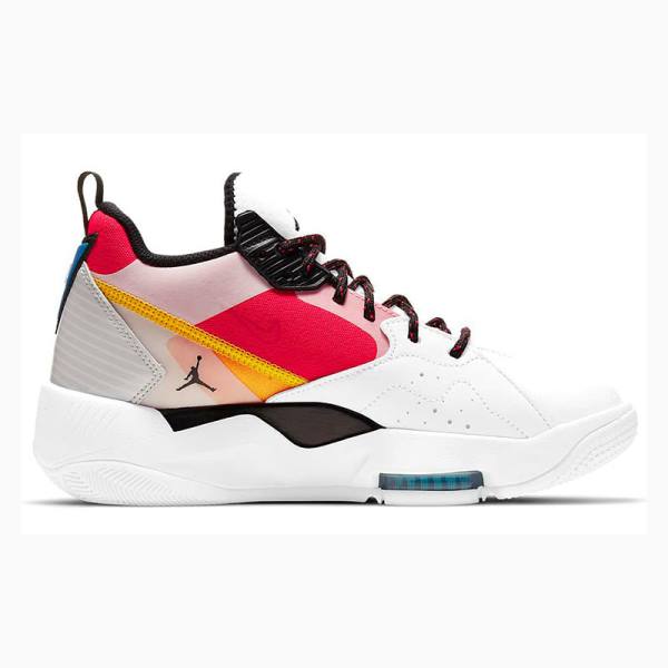 Nike Zoom 92 Koripallokengät Naisten Air Jordan Valkoinen Punainen Mustat | JD-839FA