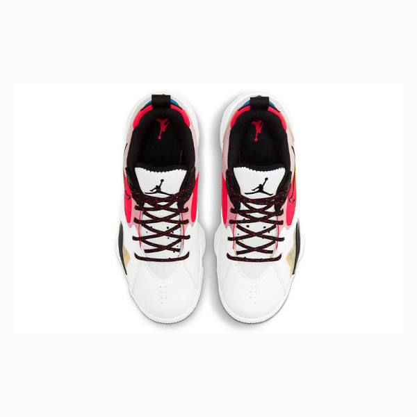 Nike Zoom 92 Koripallokengät Naisten Air Jordan Valkoinen Punainen Mustat | JD-839FA