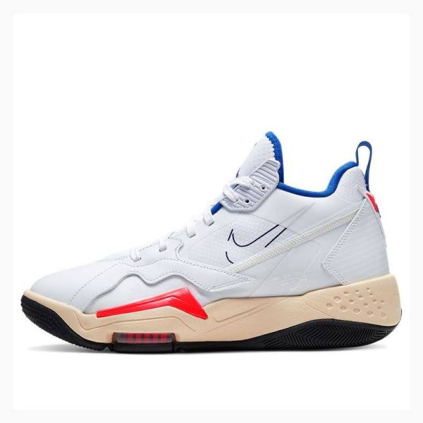 Nike Zoom 92 Ultramarine Koripallokengät Naisten Air Jordan Valkoinen Sininen Punainen | JD-874YN