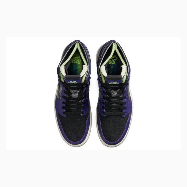 Nike Zoom Air CMFT BBS Bayou Boys Koripallokengät Miesten Air Jordan 1 Violetit Mustat | JD-183PK