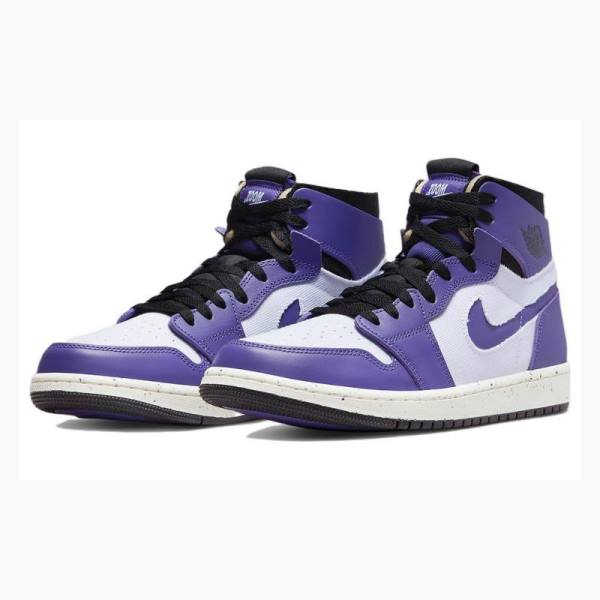 Nike Zoom Air CMFT Dark Iris Koripallokengät Miesten Air Jordan 1 Violetit | JD-982IE